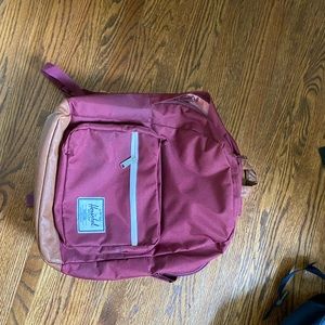 Herschel Red/Maroon Backpack